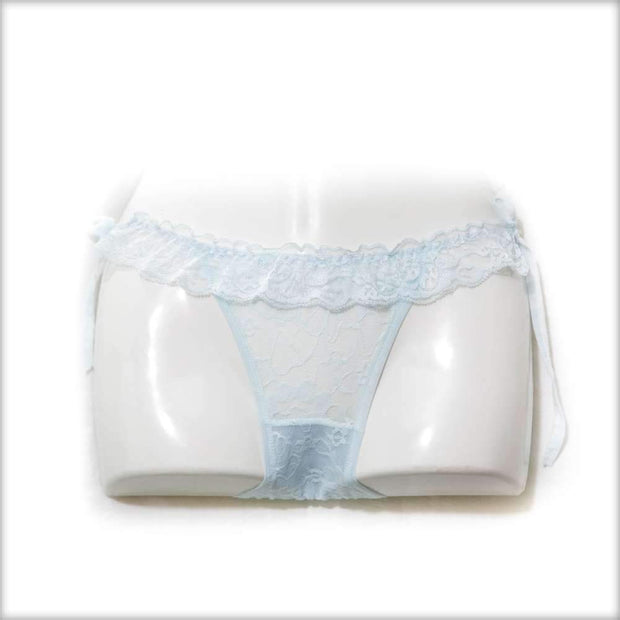 Fancy Net Panty Light Blue - Panty - diKHAWA Online Shopping in Pakistan