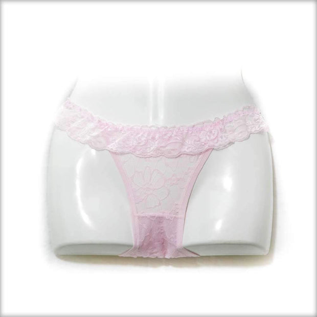 Fancy Net Panty Light Pink - Panty - diKHAWA Online Shopping in Pakistan