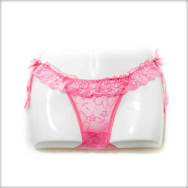 Fancy Net Panty Pink - Panty - diKHAWA Online Shopping in Pakistan