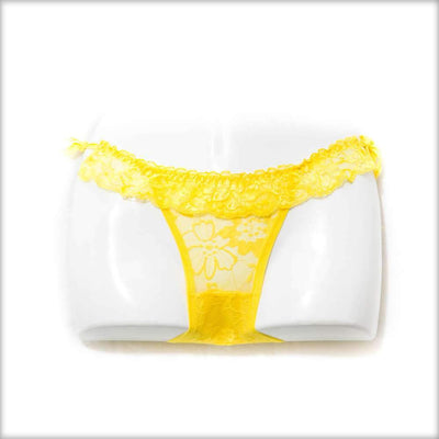 Fancy Net Panty Yellow - Panty - diKHAWA Online Shopping in Pakistan