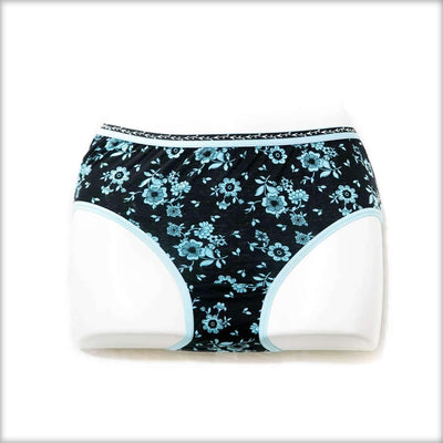 Printed Panty Sky Blue and Black - Panty - diKHAWA Online Shopping in Pakistan