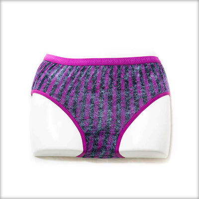 Printed Panty Grey and Violet - Panty - diKHAWA Online Shopping in Pakistan