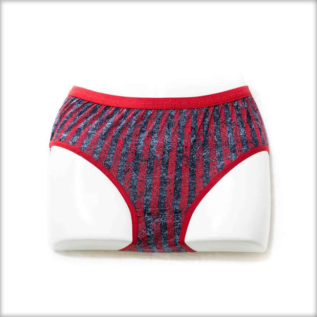 Pack of 3 Cotton Printed Panty – Tiger Design Regular Panty – Mix Colours - Panty - diKHAWA Online Shopping in Pakistan