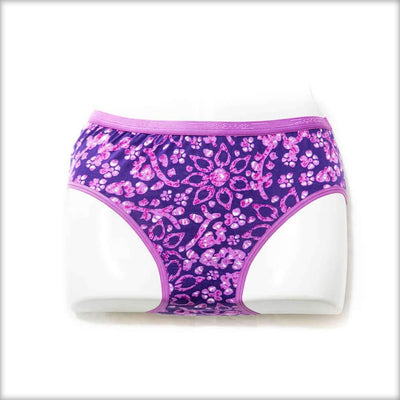 Printed Panty Purple and Pink - Panty - diKHAWA Online Shopping in Pakistan