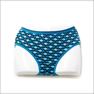 Printed Blue Panty - Panty - diKHAWA Online Shopping in Pakistan