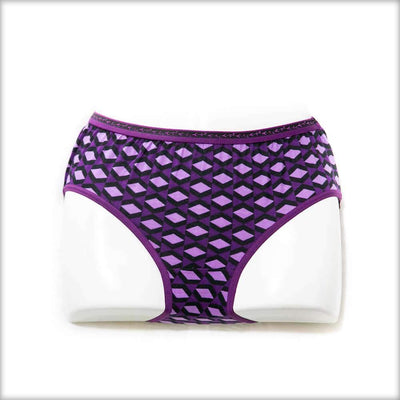 Printed Purple Panty - Panty - diKHAWA Online Shopping in Pakistan