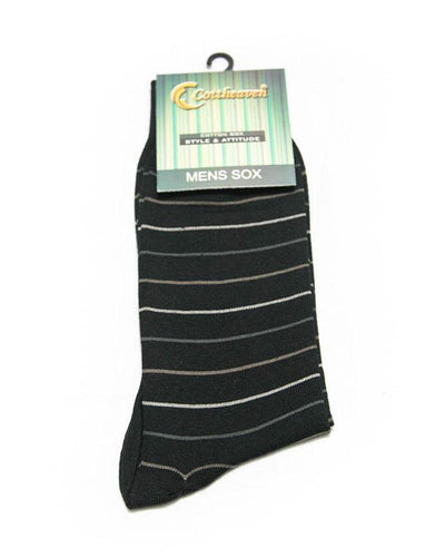 Cottheaven Black Lining Socks - Mens Socks - diKHAWA Online Shopping in Pakistan