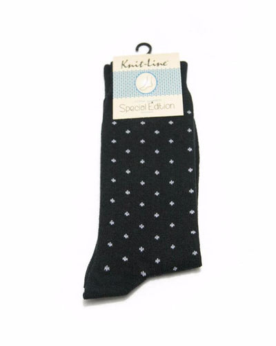 Knit Line Black Men's Socks - Mens Socks - diKHAWA Online Shopping in Pakistan