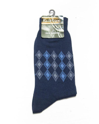 Knit Line Dark Grey Socks - Mens Socks - diKHAWA Online Shopping in Pakistan