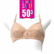 Thailand Non Padded Skin Bra - A87 - Bras - diKHAWA Online Shopping in Pakistan