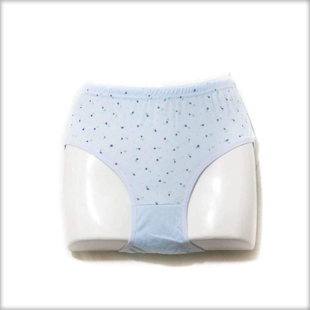 Flower Dotted Panty - Sky Blue - Panty - diKHAWA Online Shopping in Pakistan