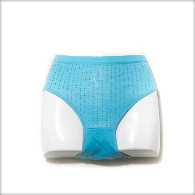 Pack of 2 Solid Colour Polka Dotted Panty - Cotton Jersey Panty - Mix Colours - Panty - diKHAWA Online Shopping in Pakistan