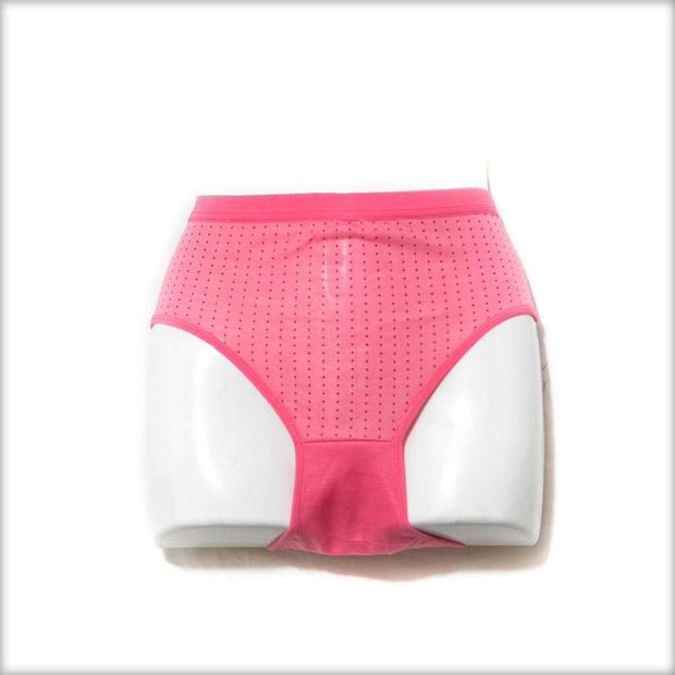 Pack of 2 Solid Colour Polka Dotted Panty - Cotton Jersey Panty - Mix Colours - Panty - diKHAWA Online Shopping in Pakistan