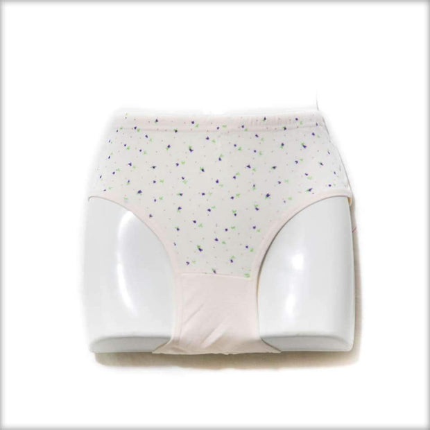 Pack of 2 Flower Dotted Panty - Cotton Jersey Panty - Mix Colours - Panty - diKHAWA Online Shopping in Pakistan