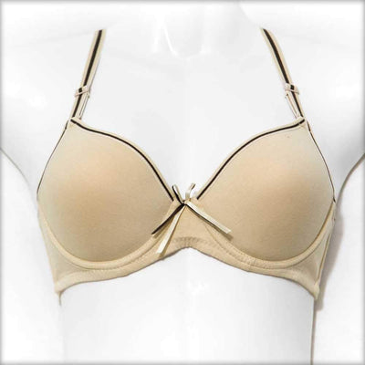 Sister Hood Single Padded Underwired Bra Skin - Bras - diKHAWA Online Shopping in Pakistan