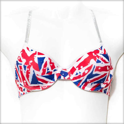 Printed American Single Padded Bra - Bras - diKHAWA Online Shopping in Pakistan