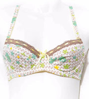 Malado Cotton Lace Bra - Non Padded Underwired Bra - Bras - diKHAWA Online Shopping in Pakistan