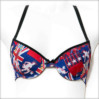 American Printed Single Padded Bra - Bras - diKHAWA Online Shopping in Pakistan