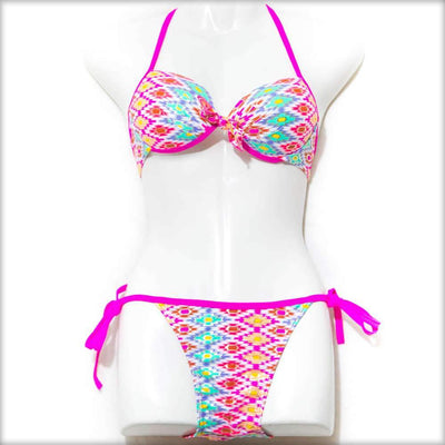 Shocking Pink Bikini Set - Bikini - diKHAWA Online Shopping in Pakistan