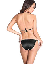 Sexy Bikini - Silk Padded Bikini & Swimwear - Black Bikini