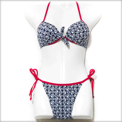 Anchor & Wheel Bikini Set - Bikini - diKHAWA Online Shopping in Pakistan