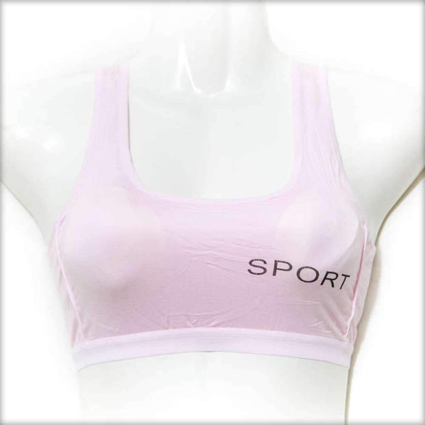 Pink Sports Bra - Bras - diKHAWA Online Shopping in Pakistan