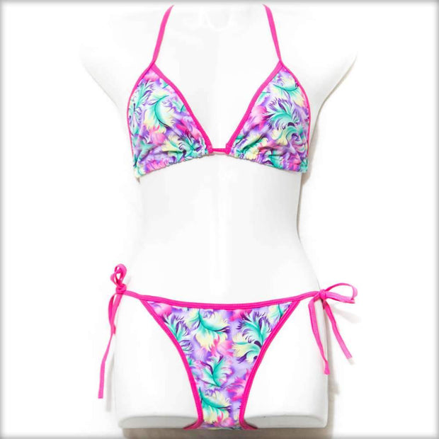 Pink Beauty Bikini Set - Bikini - diKHAWA Online Shopping in Pakistan