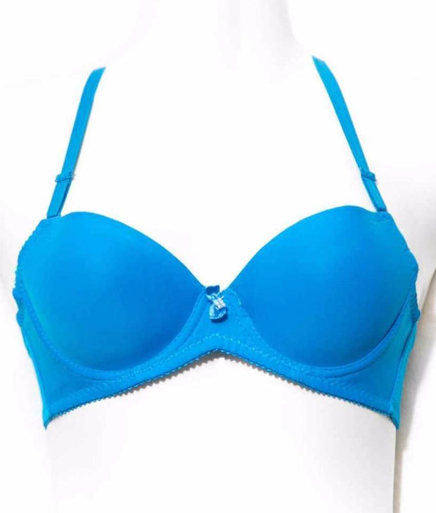 Ferozi Pushup Bra - Massage Form Bra with Removable Straps - Underwired Single Padded Bra - Bras - diKHAWA Online Shopping in Pakistan