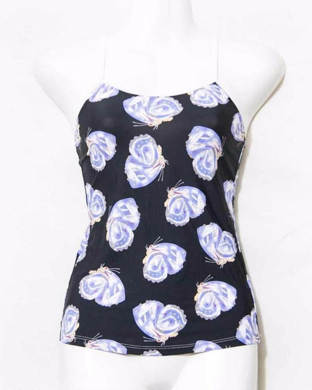 Butterfly Black Teen Age Camisole - Camisole - diKHAWA Online Shopping in Pakistan