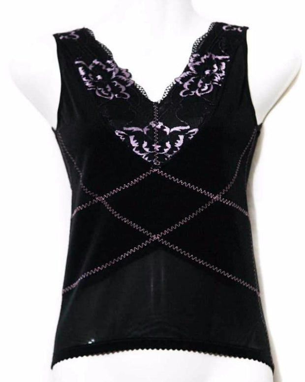 Light Control Women Shaping Vest Black - Body Shaper - diKHAWA Online Shopping in Pakistan