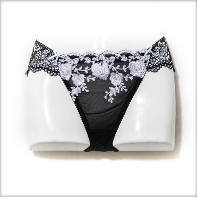 Black & White Women’s Awareness Hi-Cut Brief Panty - Panty - diKHAWA Online Shopping in Pakistan