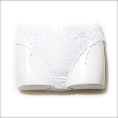 Bridal White Lace Net Pantie - Panty - diKHAWA Online Shopping in Pakistan