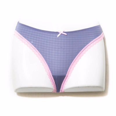 Purple With Pink Lace Net Pantie For Women - Panty - diKHAWA Online Shopping in Pakistan