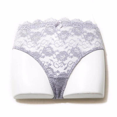 Grey Sexy Cotton Net Soft Brief Underwear Pantie - Panty - diKHAWA Online Shopping in Pakistan