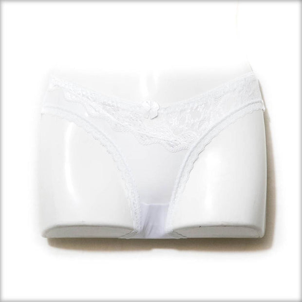 Pack of 2 Embroidered White Panty - Panty - diKHAWA Online Shopping in Pakistan