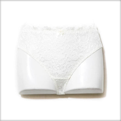 Bridal White Net Lace Cotton Ladies Underwear - Panty - diKHAWA Online Shopping in Pakistan