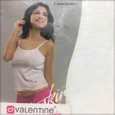 White Valentine Secret Skin Camisole 5004 - Camisole - diKHAWA Online Shopping in Pakistan