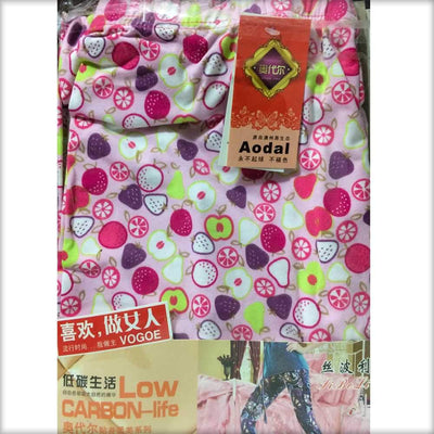 Fruits Printed Cotton Sleepwear For Women - Ladies Pyjama - diKHAWA Online Shopping in Pakistan