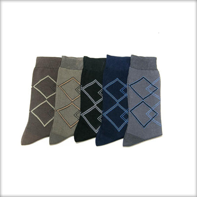 Socks For Men – Cotton Socks AC – KL-18 – Pack Of 5 - Mens Socks - diKHAWA Online Shopping in Pakistan