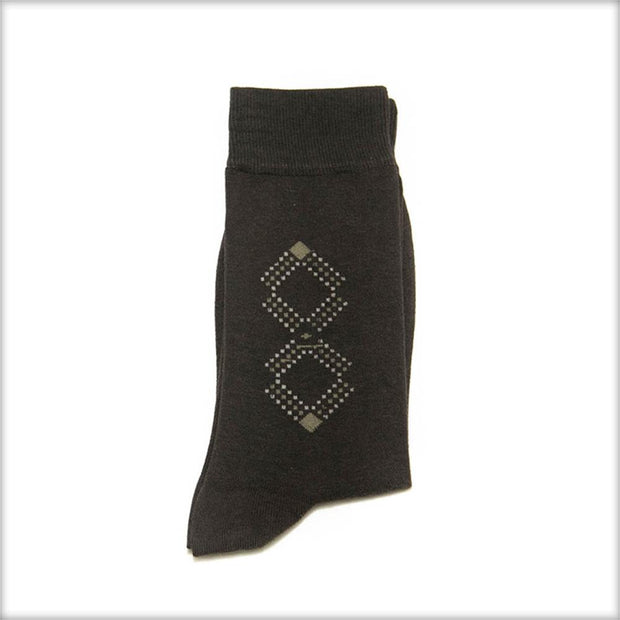 Brown Socks For Men – Lycra LCC – KL-13 - Mens Socks - diKHAWA Online Shopping in Pakistan