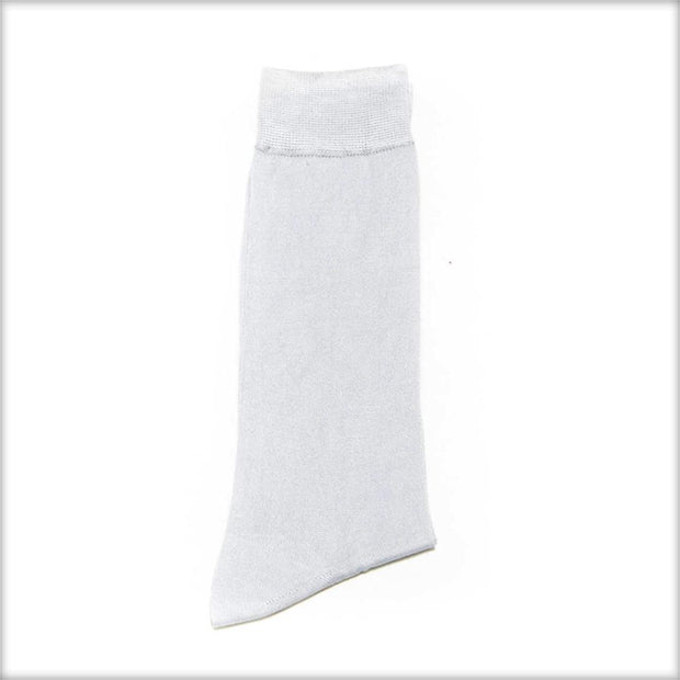 White Socks For Men – Plain Mercerised Socks PMS – KL-10 - Mens Socks - diKHAWA Online Shopping in Pakistan