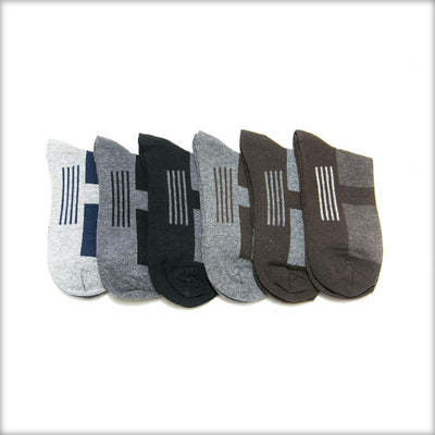 Socks For Men – Lycra TSL – KL-11 – Pack Of 6 - Mens Socks - diKHAWA Online Shopping in Pakistan