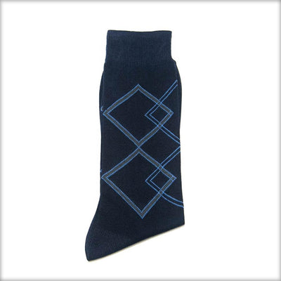 Blue Socks For Men – Cotton Socks AC – KL-18 - Mens Socks - diKHAWA Online Shopping in Pakistan