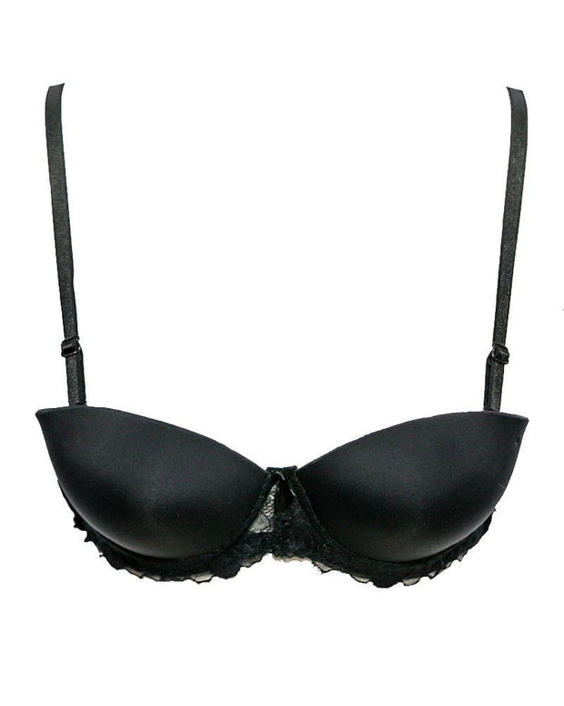 Daifuren 6009 Black Pushup Bra - Bridal Collection - Underwired Double Padded Bra