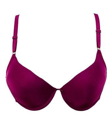 Bridal Fashionable Magenta Bra - Single Padded,Underwired Bra - By Women Jou Jouaft