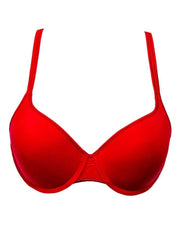 Bridal Sexy Bra 2889 Red- Single Padded,Under Wired Bra - By Daifuren