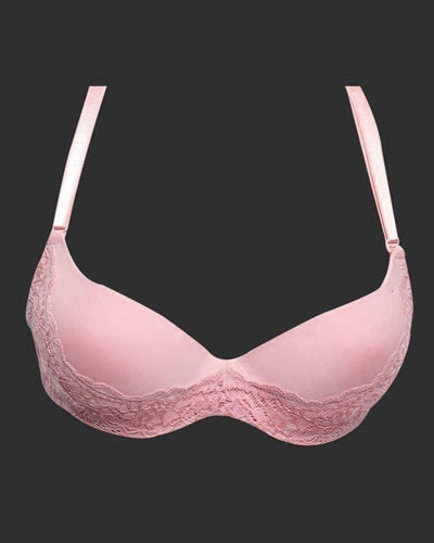 Fancy Pushup L207 Bridal Beige Lace Bra - Single Padded,Under Wired Bra - By Sister Hood