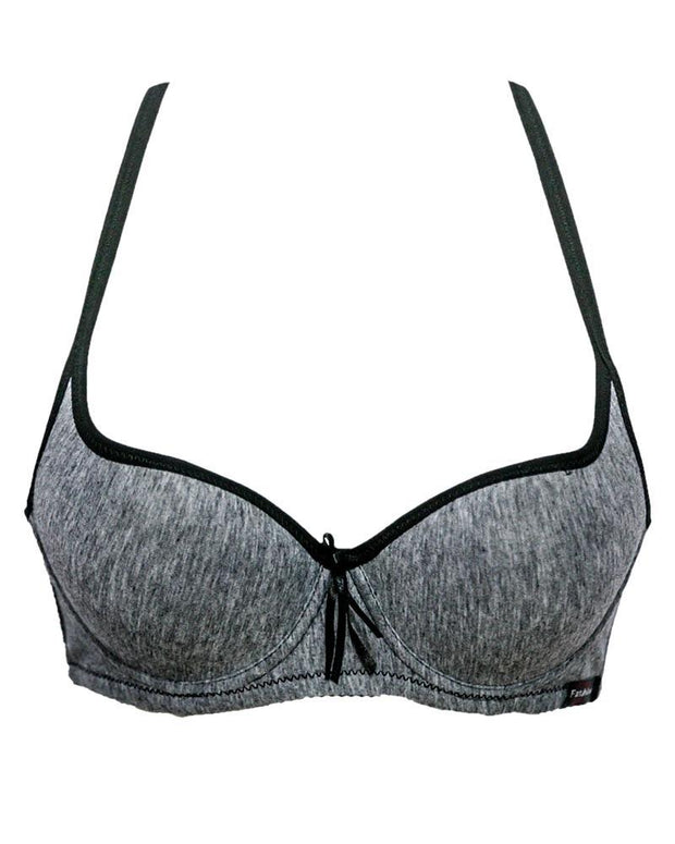 Bridal Foam Bra 005 Purple - Single Padded,Under Wired Bra - Qi Fia Er