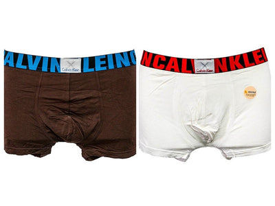 Pack Of 2 Men Cotton Boxer - Branded Boxer For Men - Ck - Calvin Klein