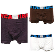 Pack Of 3 Men Cotton Boxer - Branded Boxer For Men - Ck - Calvin Klein